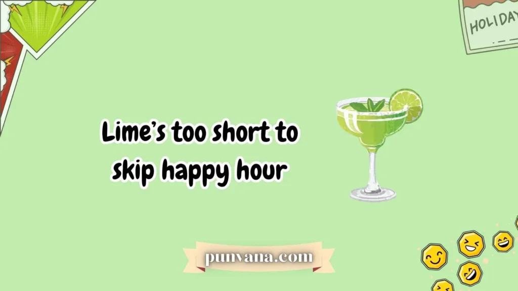 Funny Margarita Puns for Social Media Captions 