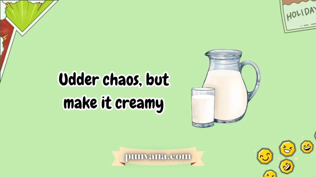 Funny Milk Puns to Make You Laugh
