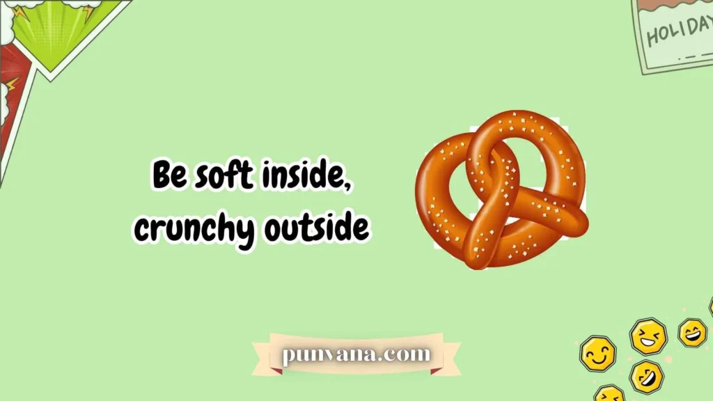 Funny Pretzel Puns for Social Media Captions 