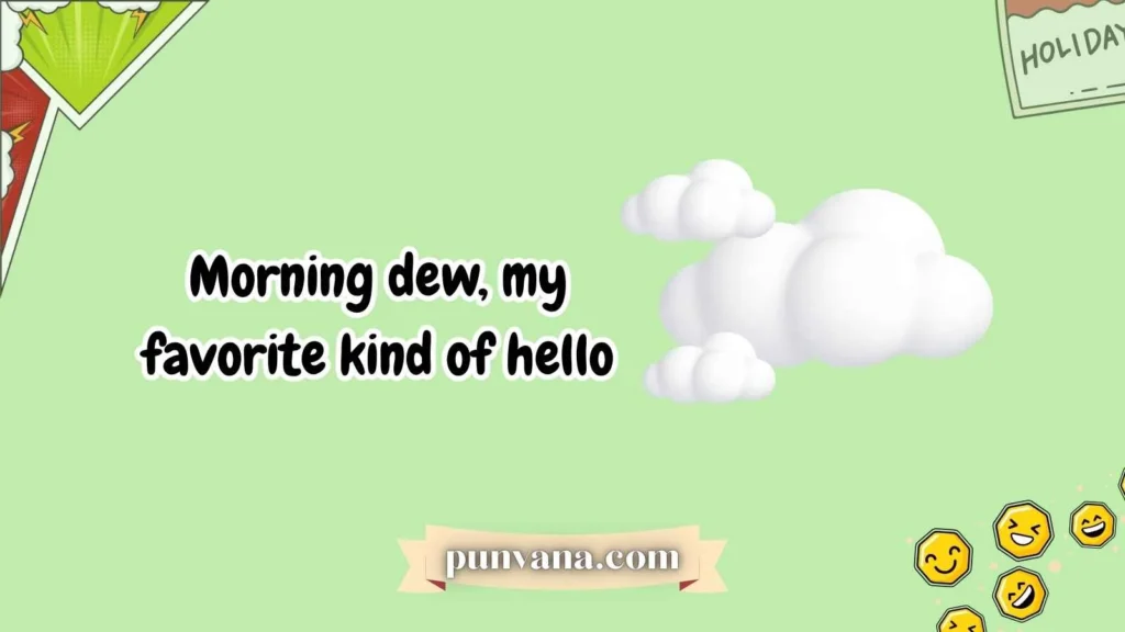 Mist, Fog & Dew Puns That Are Too Cool