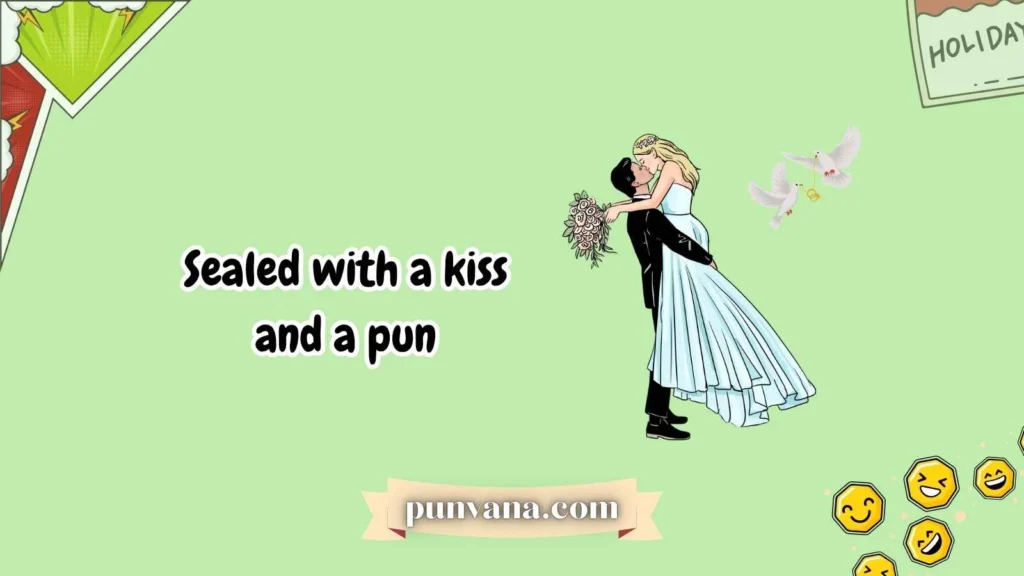Punny Wedding Caption Ideas for Social Media