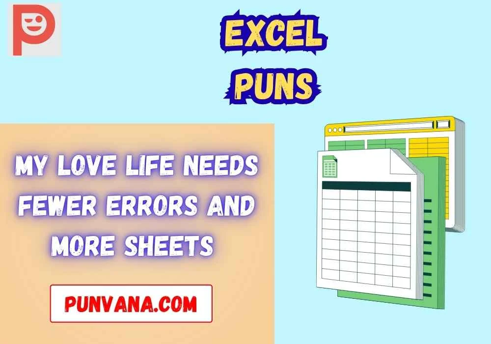 Excel Puns Dirty