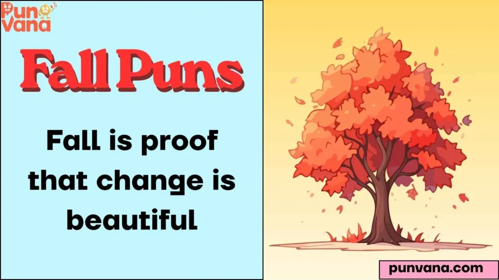 Fall Puns Captions