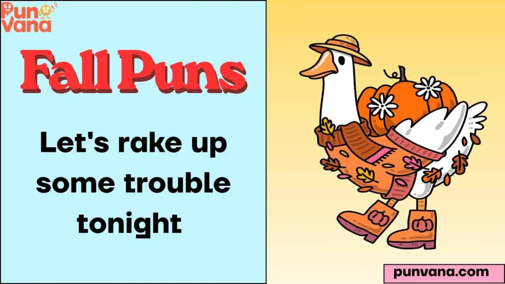 Fall Puns Dirty