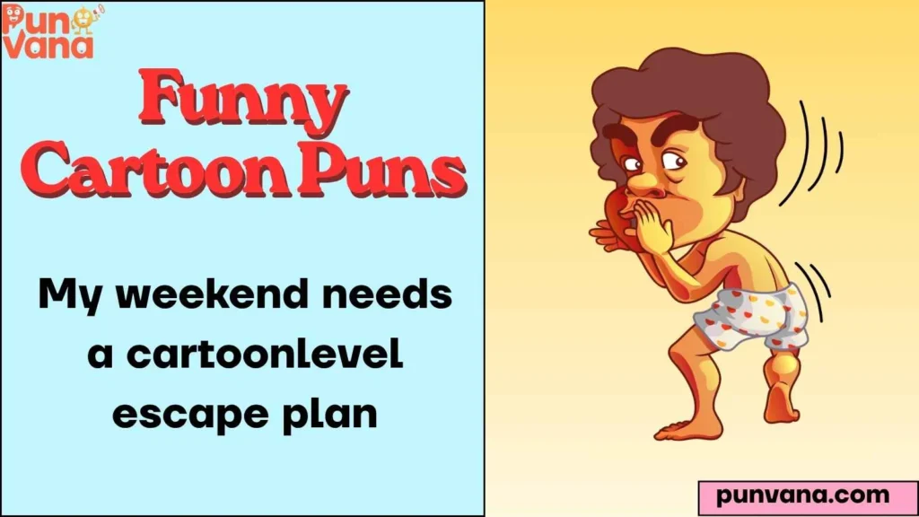 Funny Cartoon Puns for Adults