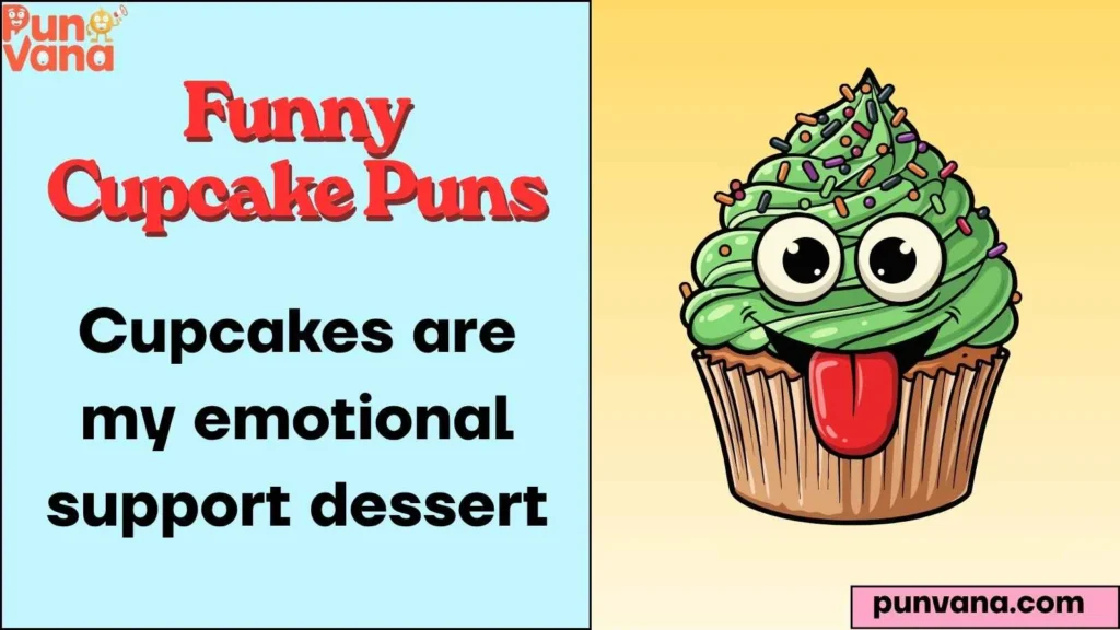 Funny Cupcake Puns One Liners 