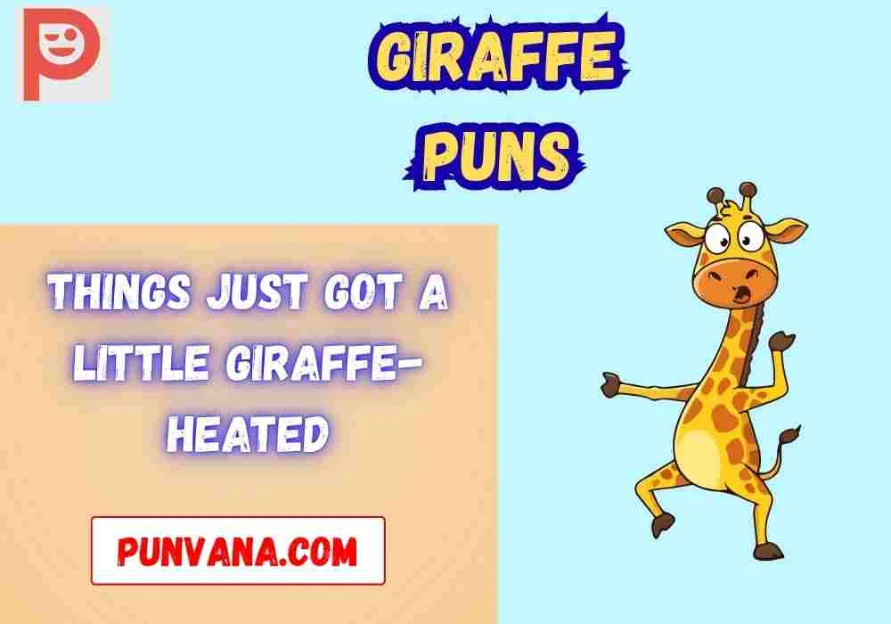 Giraffe Puns for Instagram 