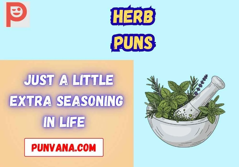 Herb Puns Captions