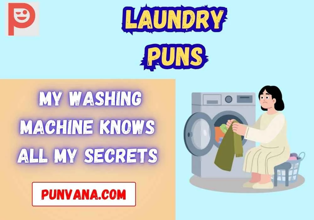 Laundry puns captions