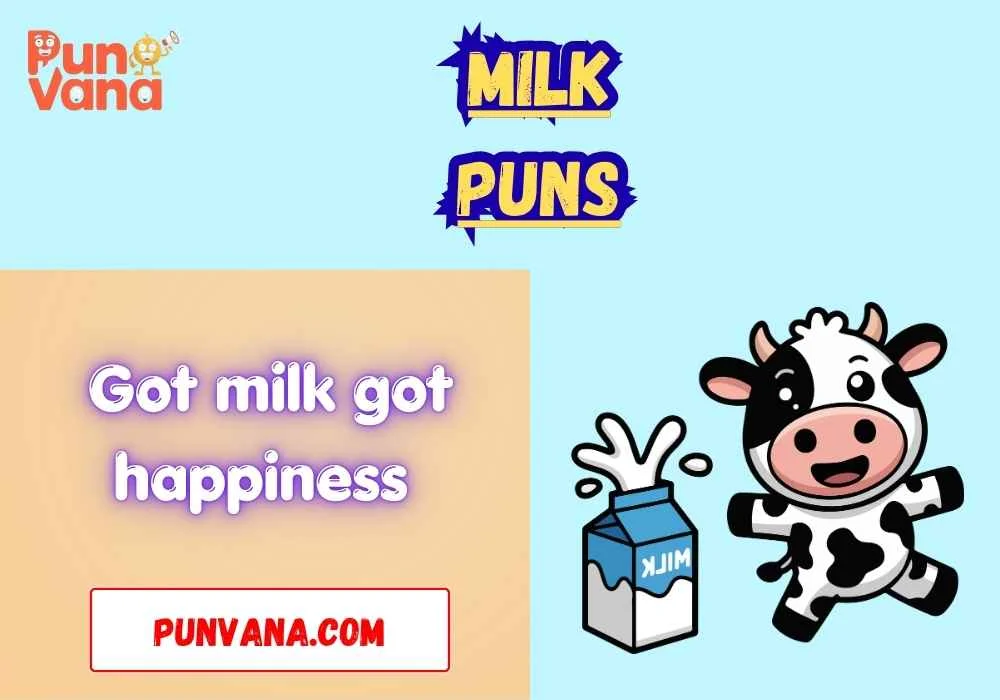 Milk Puns One Liners