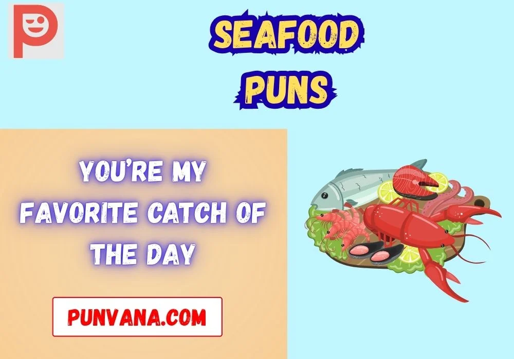 Seafood Puns Captions
