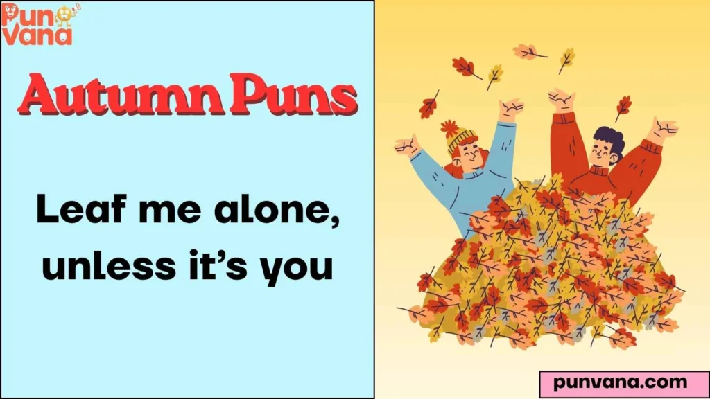 Short Autumn Puns