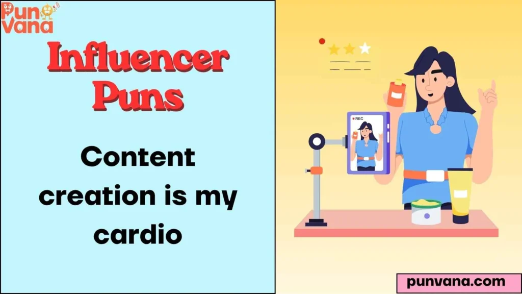 Short Influencer Puns
