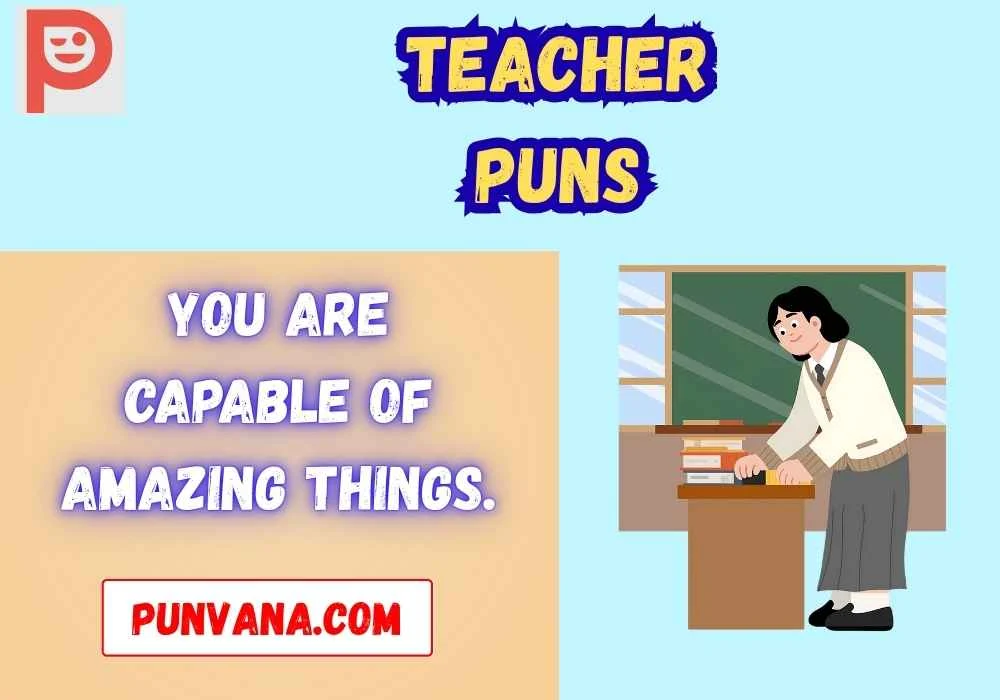 Teacher Puns for Report Cards