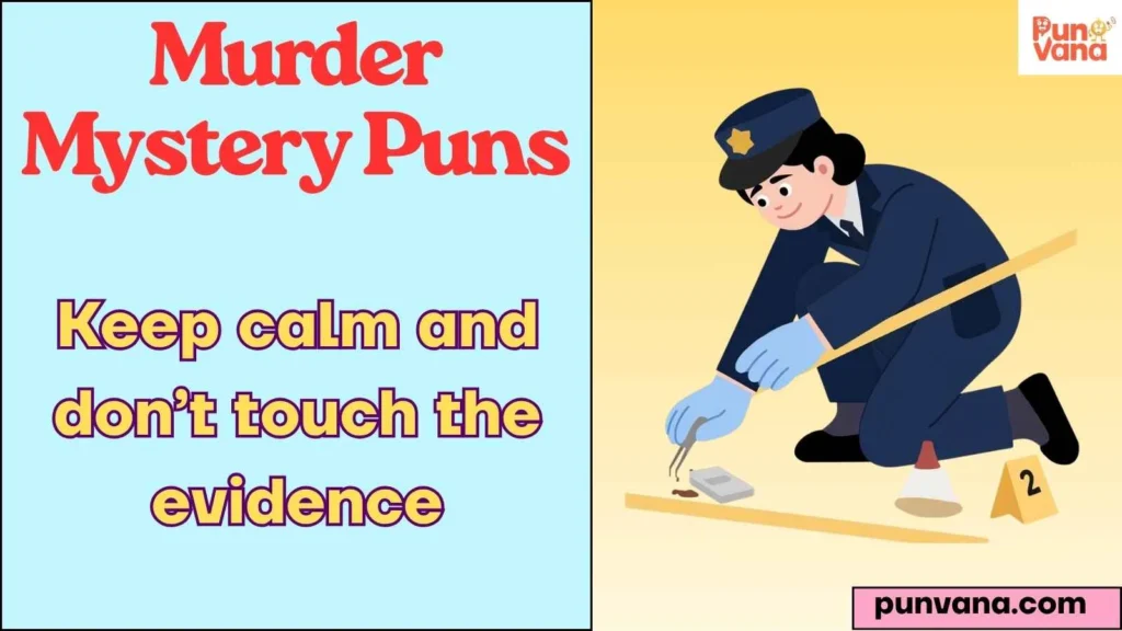 Crime Scene Humor