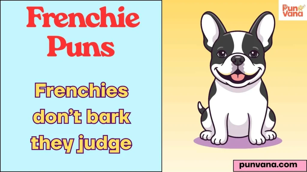 Funny Frenchie One-Liners