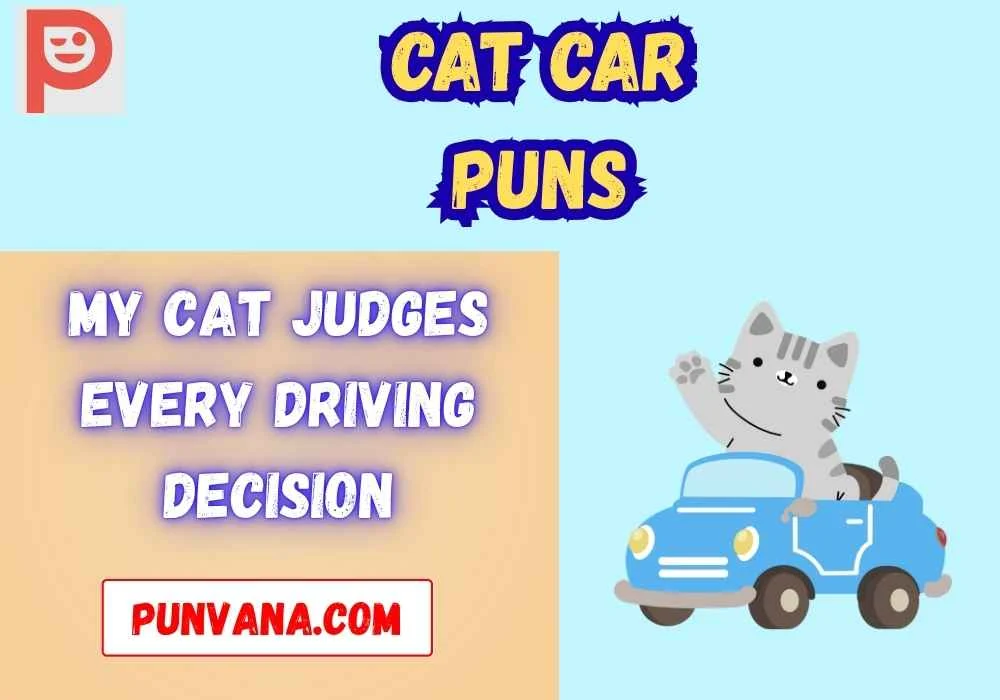 Road Trip Cat Puns