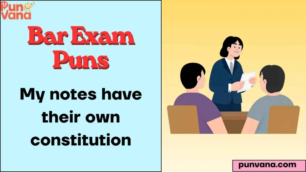 Law Student Life Funny Puns