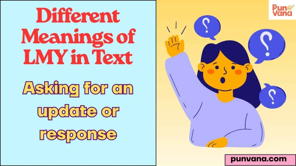 Different Meanings of LMY in Text