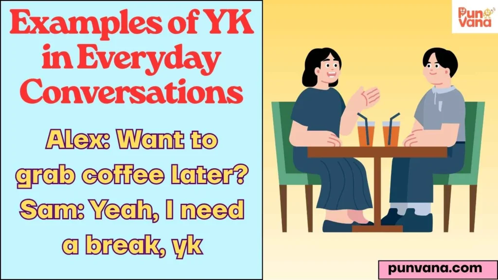 Examples of YK in Everyday Conversations