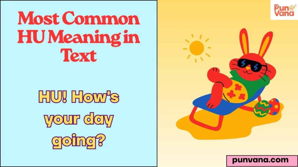 Most Common HU Meaning in Text