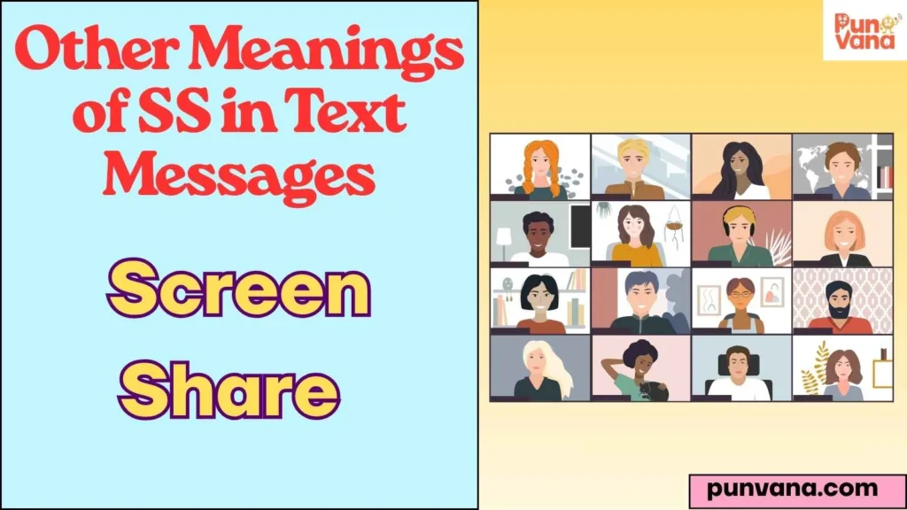 Other Meanings of SS in Text Messages