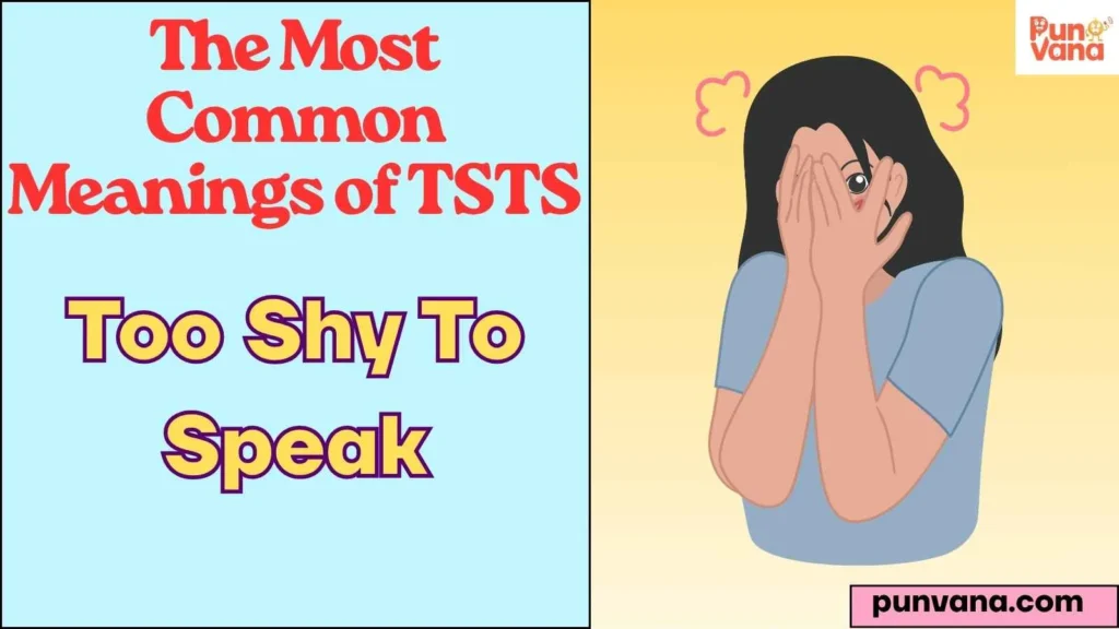 The Most Common Meanings of TSTS