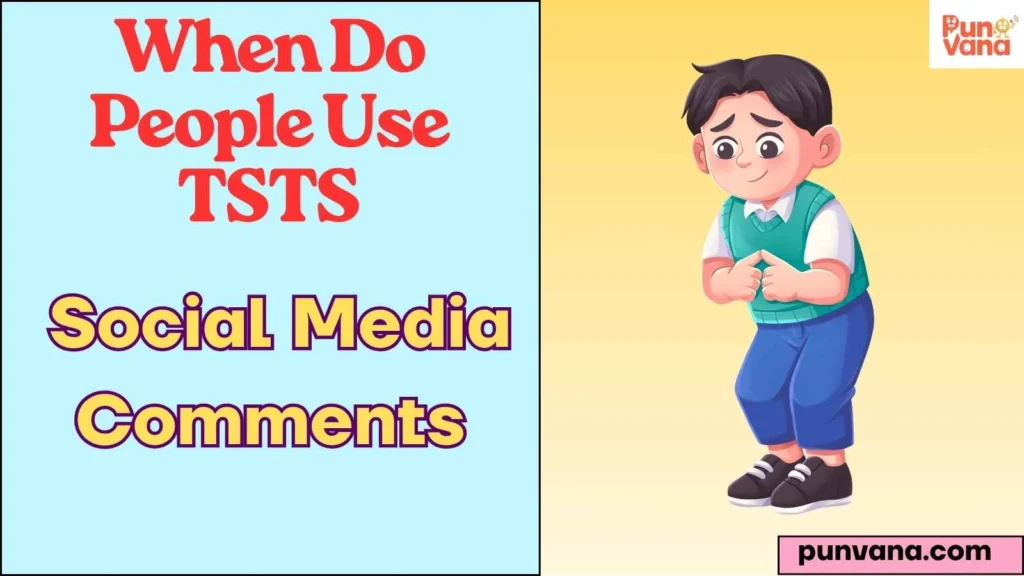 When Do People Use TSTS