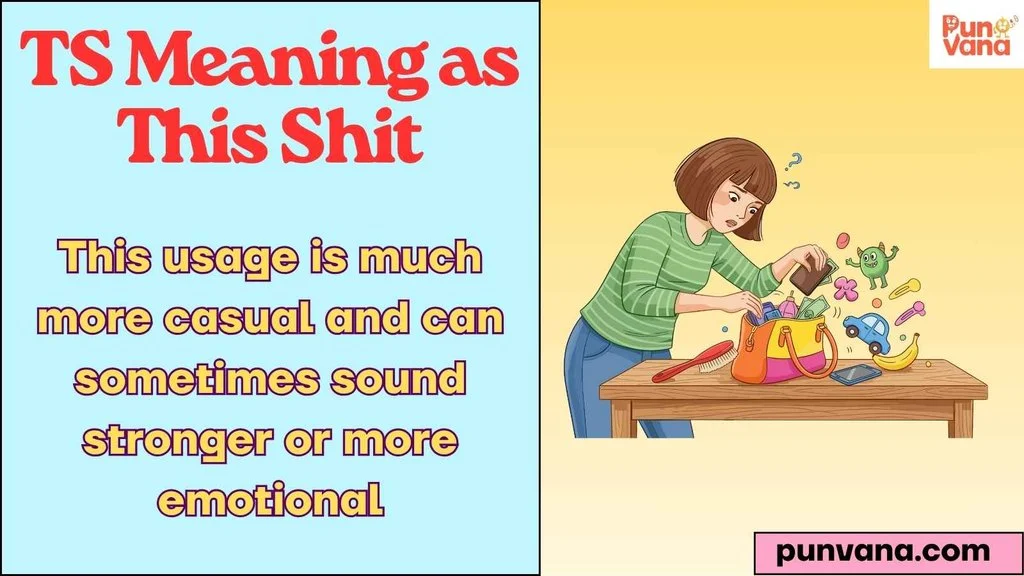 TS Meaning as “This Shit”