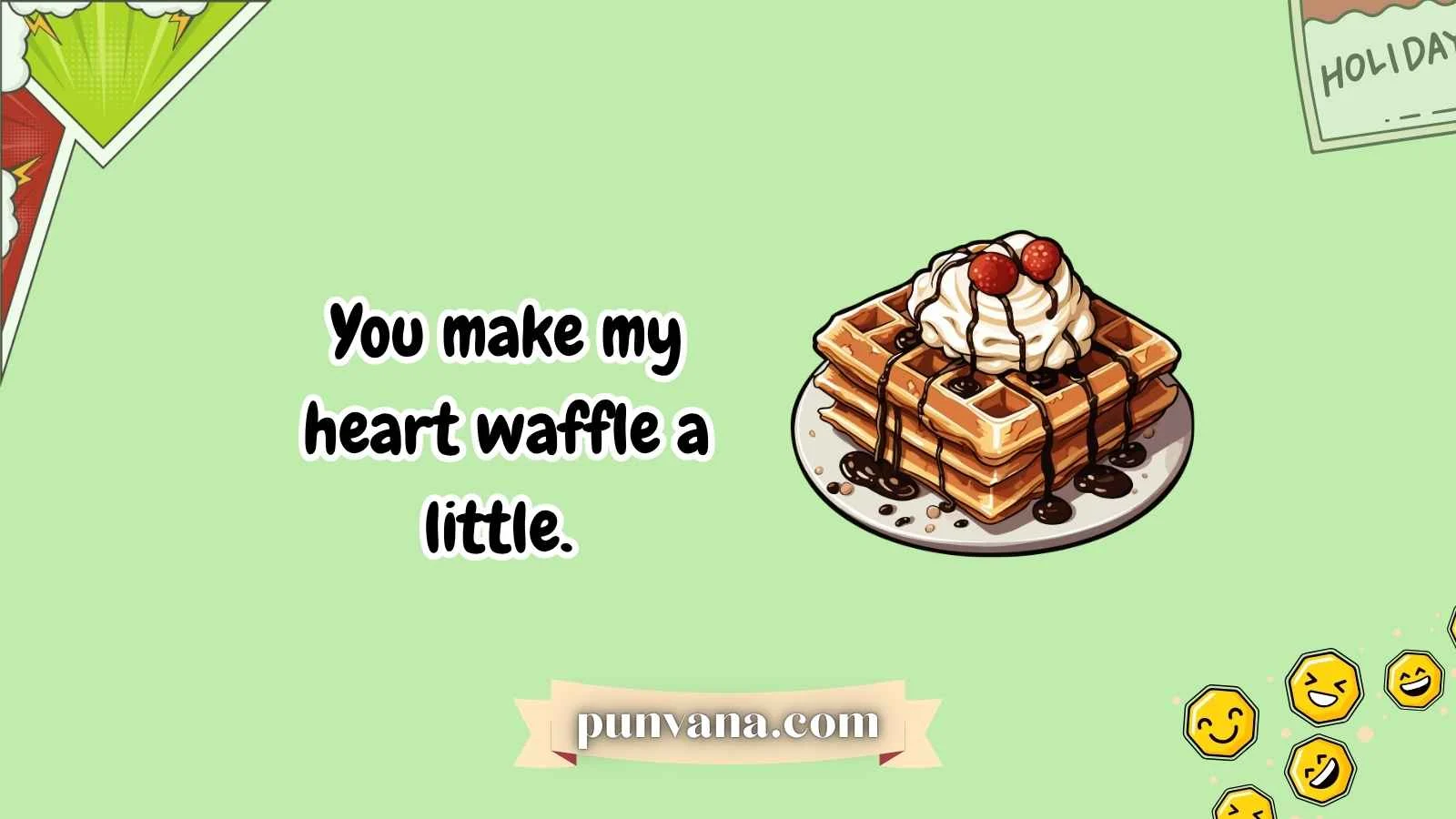 waffle puns
