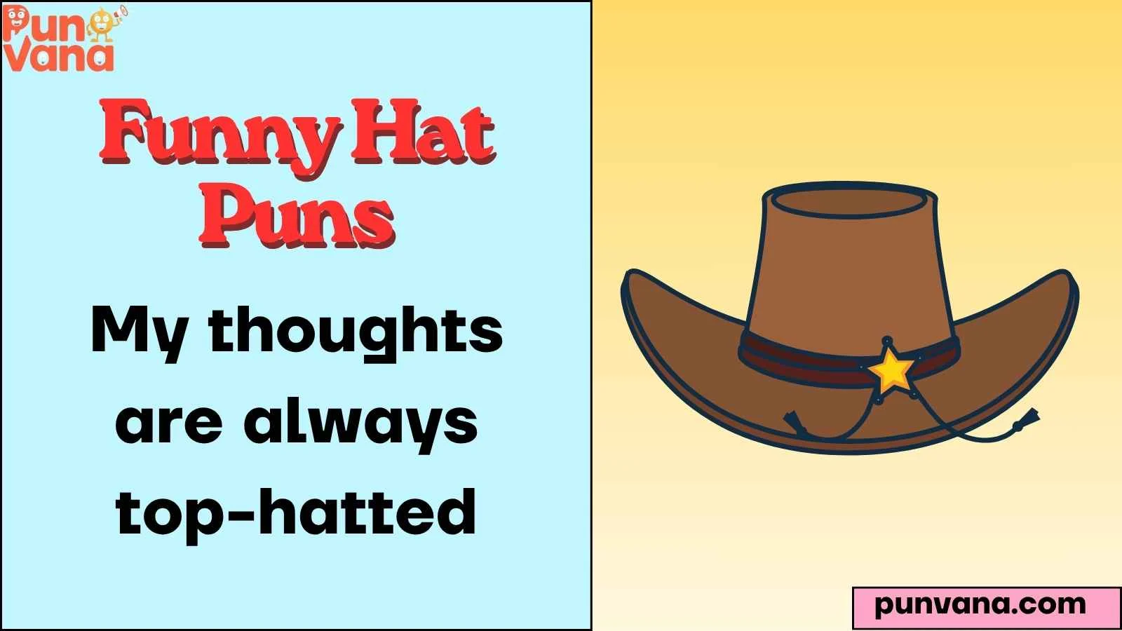 Funny Hat Puns