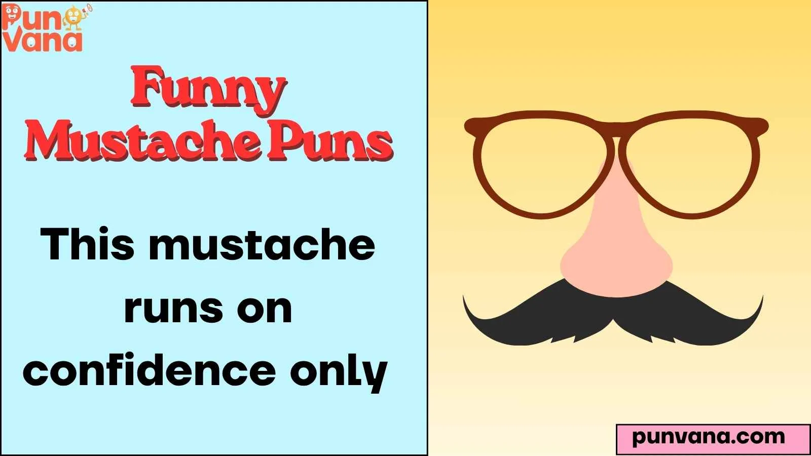 Funny Mustache Puns