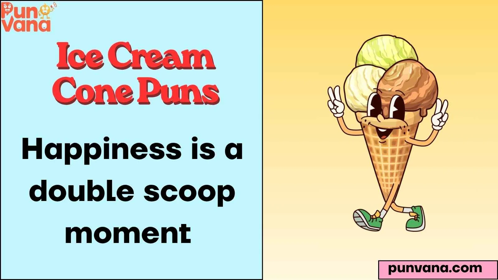Ice Cream Cone Puns
