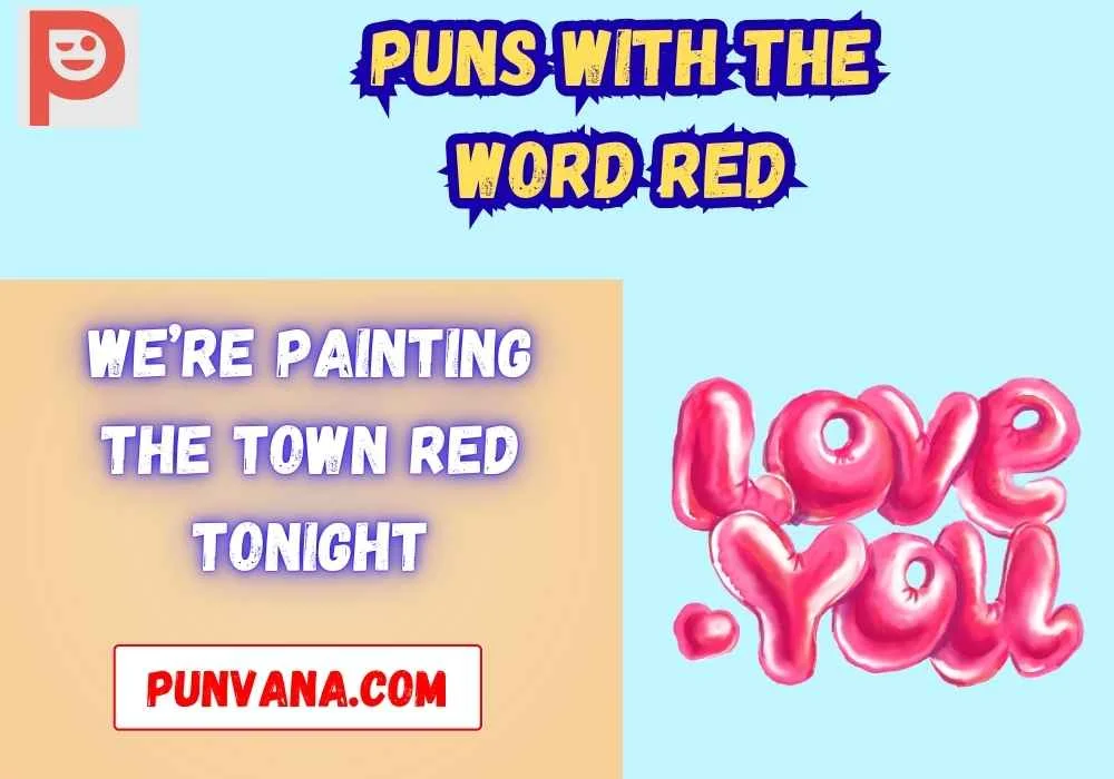 Puns With the Word Red