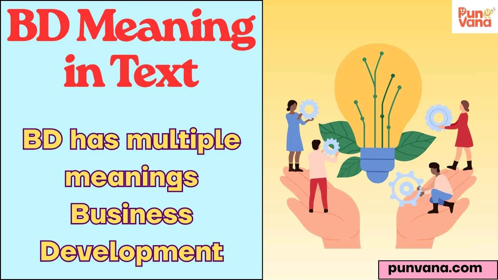 BD Meaning in Text