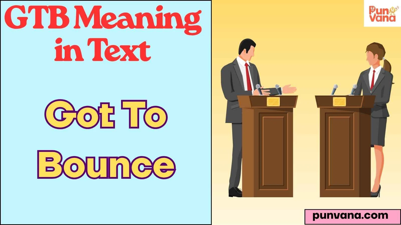 GTB Meaning in Text