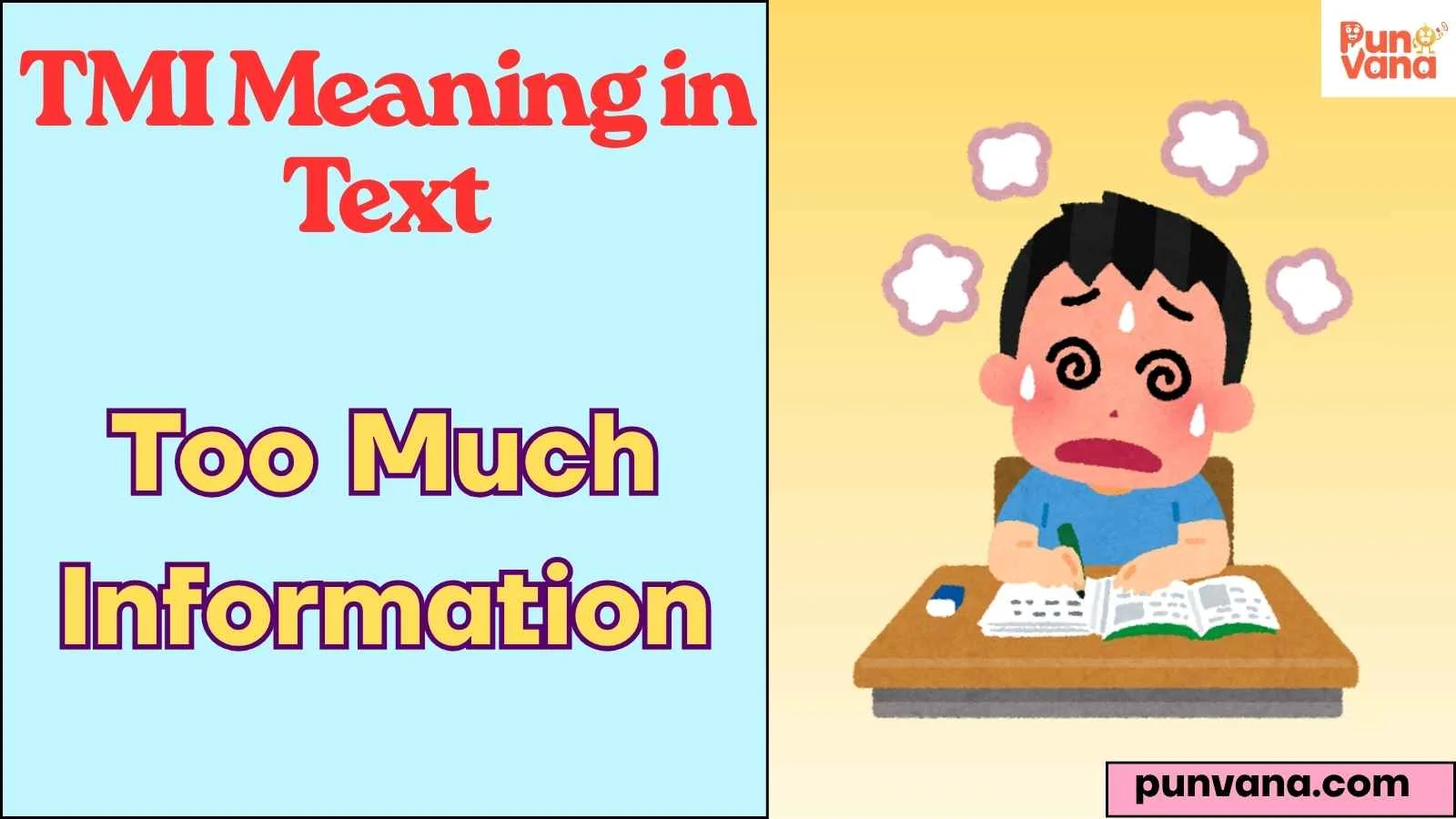 TMI Meaning in Text
