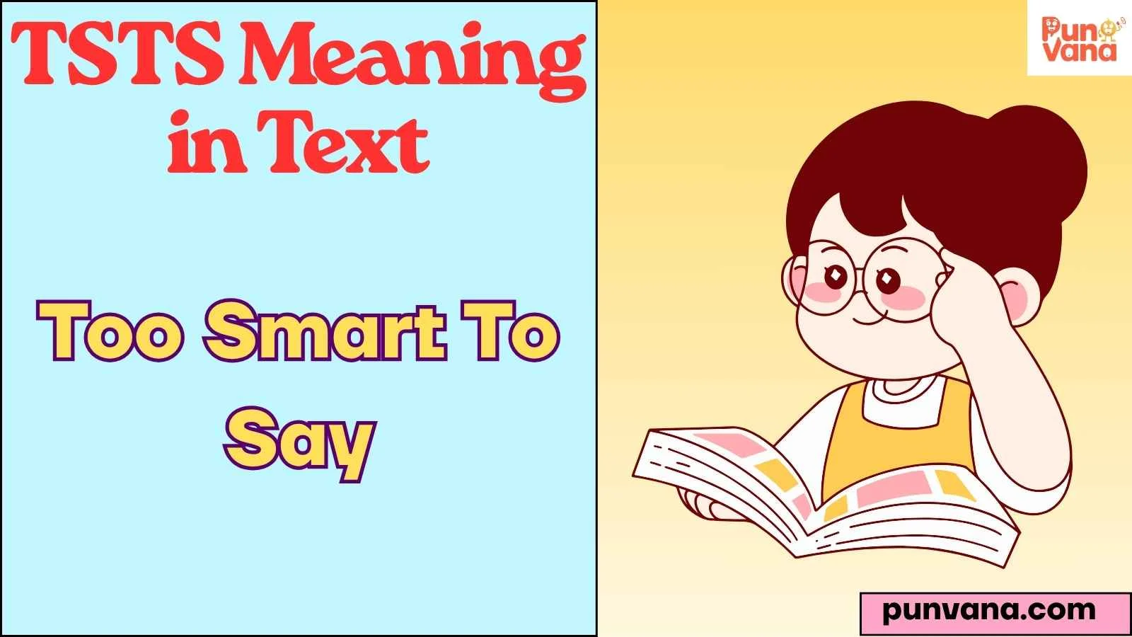 TSTS Meaning in Text