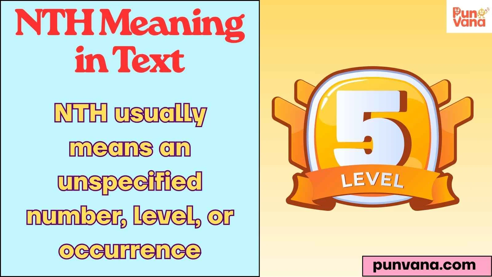 NTH Meaning in Text