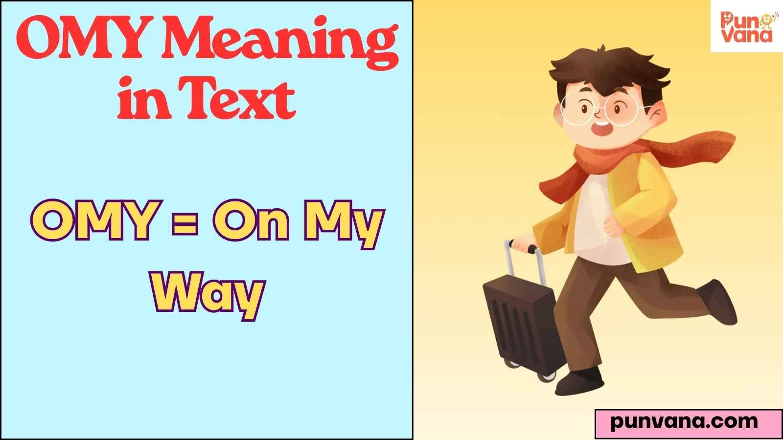 OMY Meaning in Text