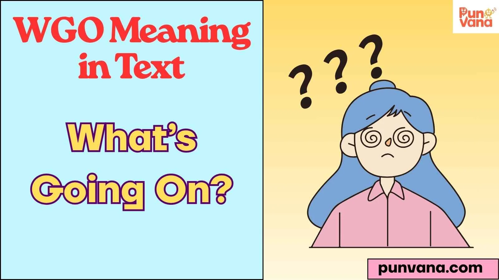 WGO Meaning in Text