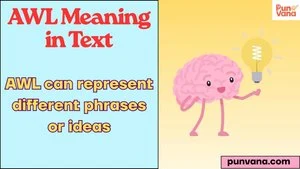 AWL Meaning in Text