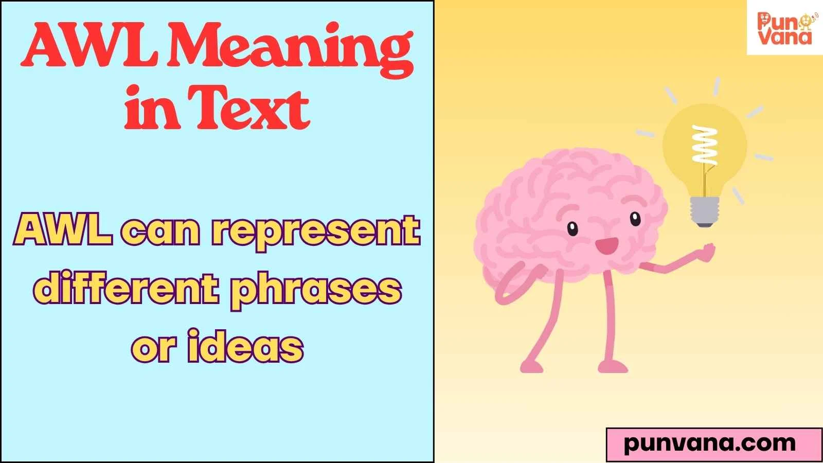AWL Meaning in Text