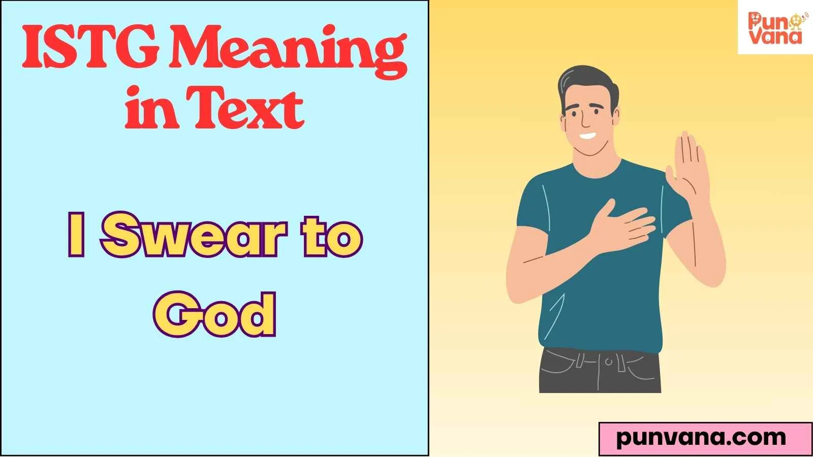 ISTG Meaning in Text