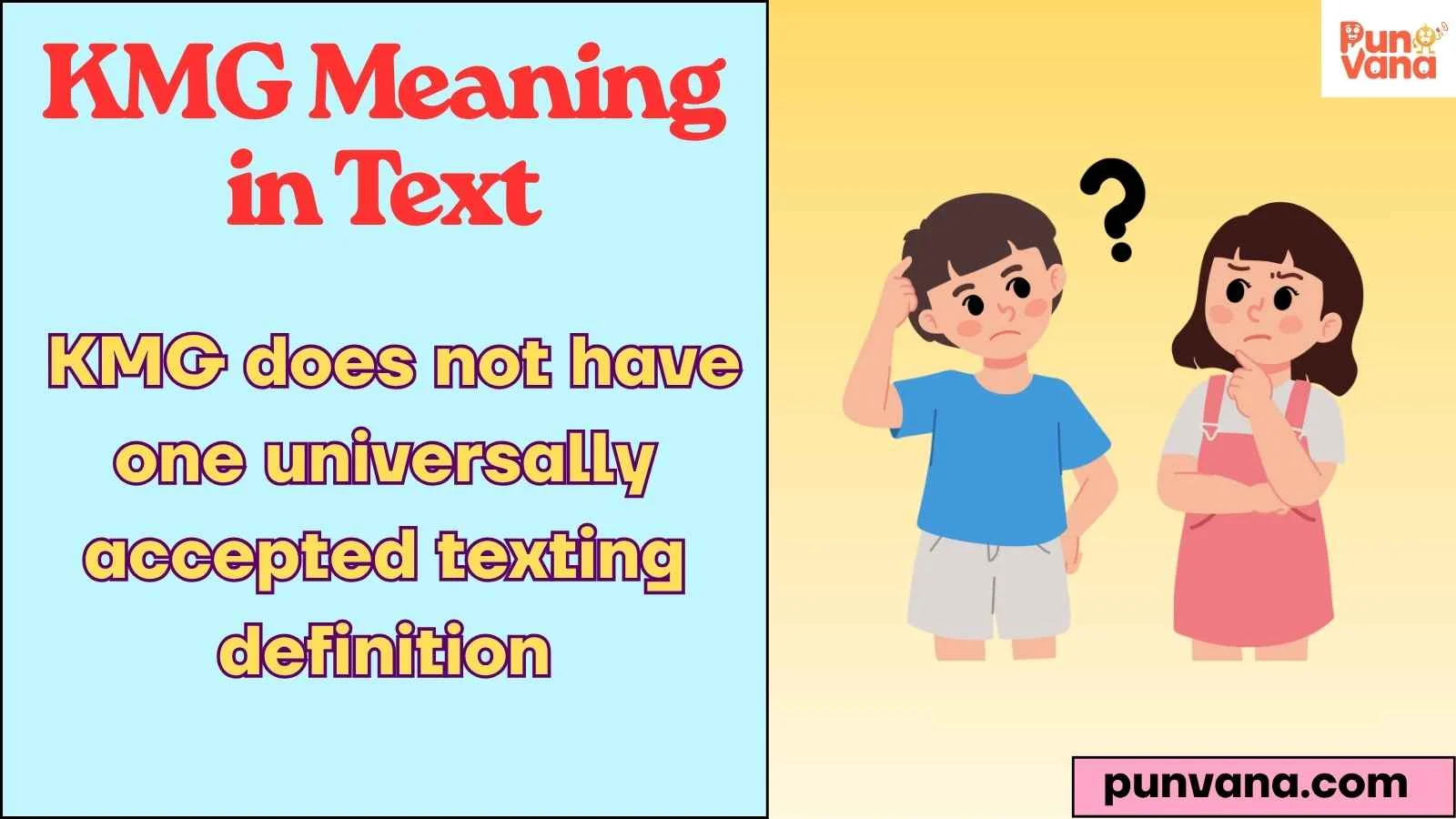 KMG Meaning in Text