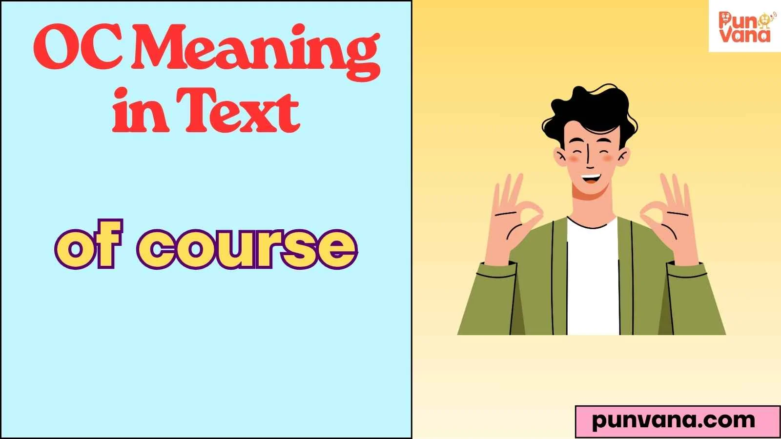 OC Meaning in Text