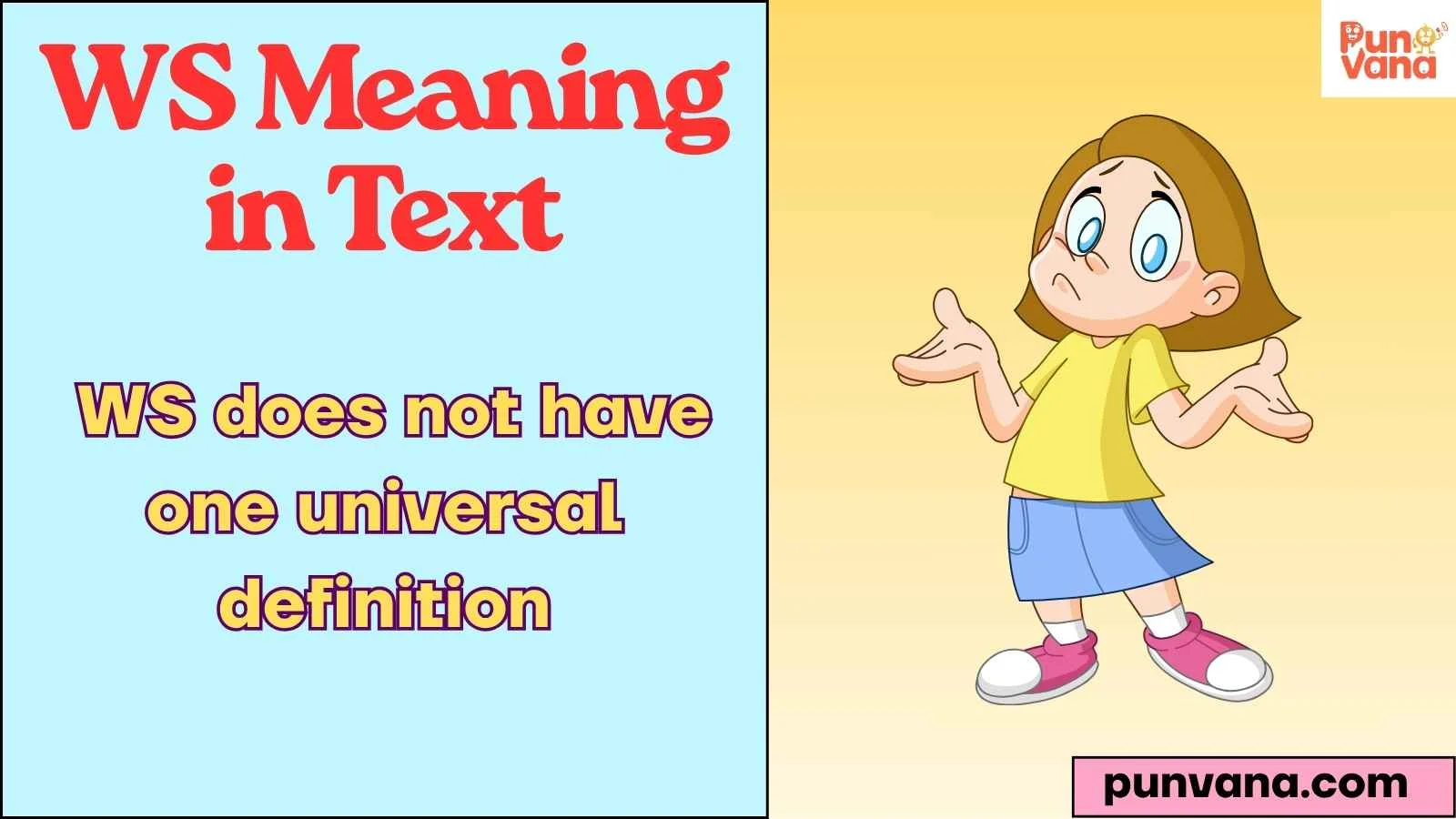 WS Meaning in Text