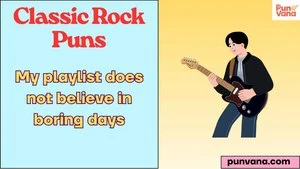 Classic Rock Puns
