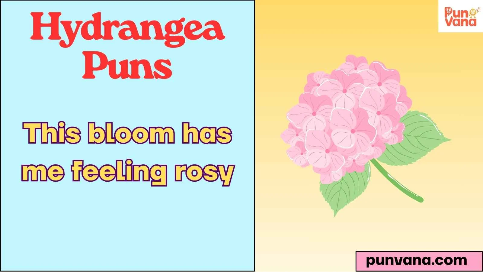 Hydrangea Puns